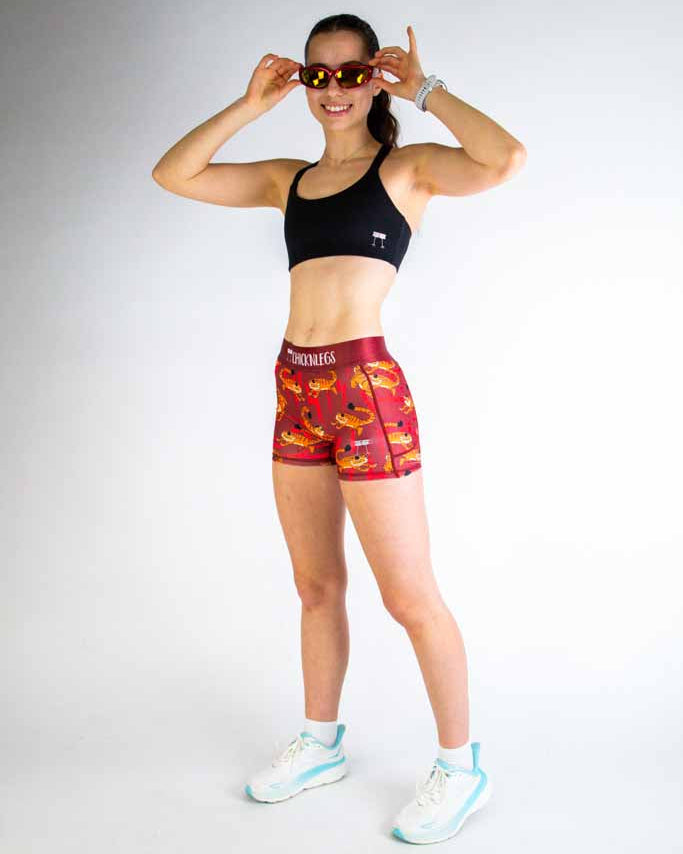 Women's Tigers 3" Compression Shorts
