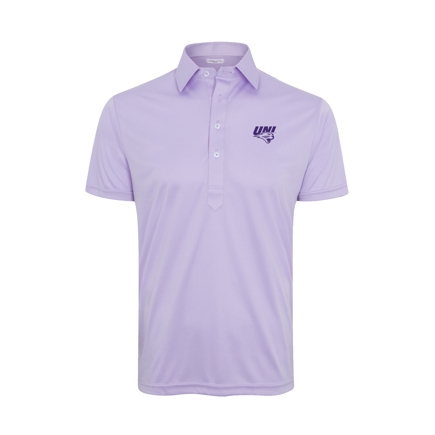 Northern Iowa Semi-Spread Collar Lavender