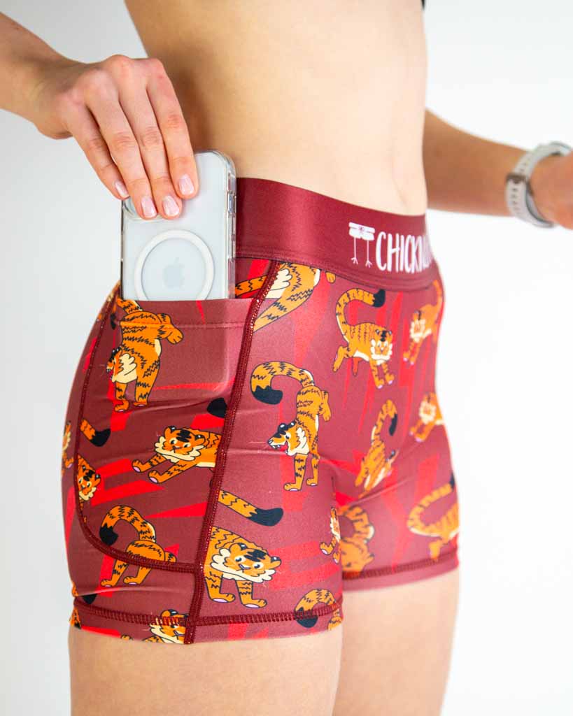 Women's Tigers 3" Compression Shorts
