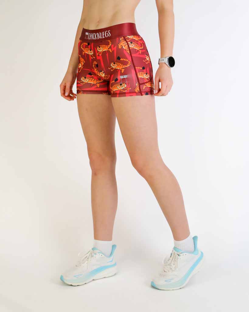Women's Tigers 3" Compression Shorts