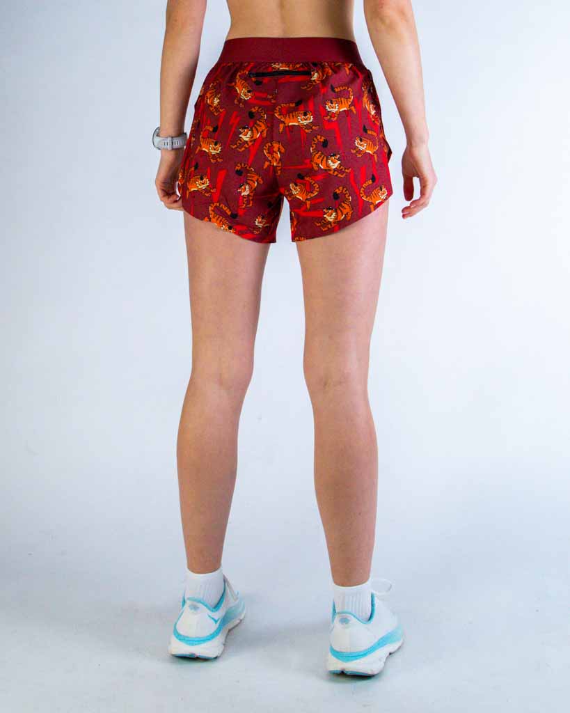 Women's Tigers 4" Split Shorts