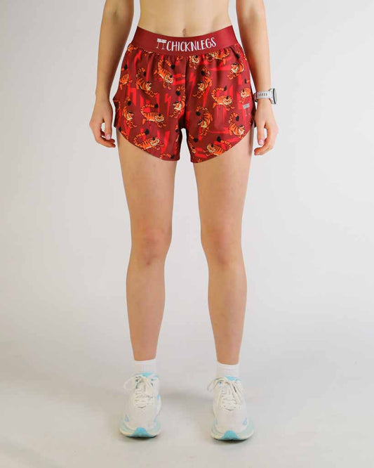 Women's Tigers 4" Split Shorts
