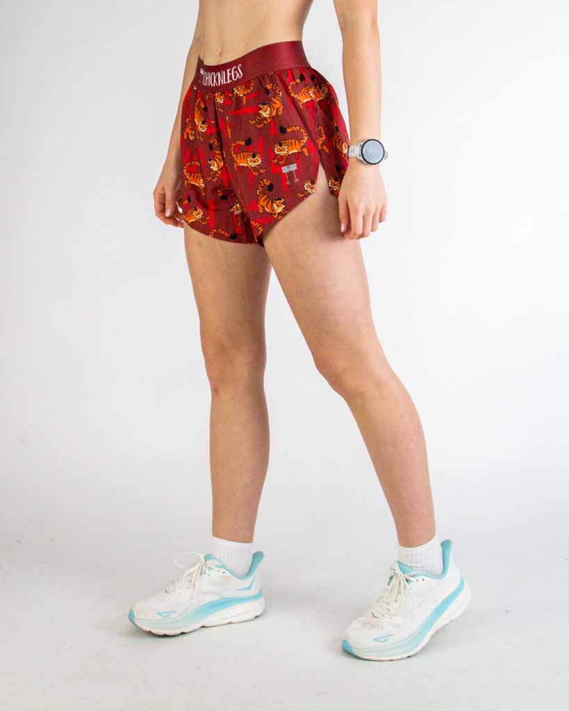 Women's Tigers 4" Split Shorts