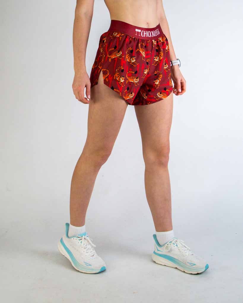 Women's Tigers 4" Split Shorts