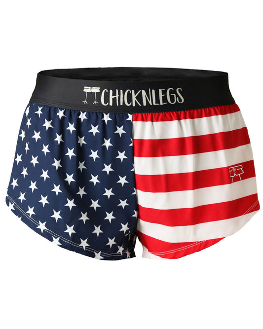 Women's USA 1.5" Split Shorts