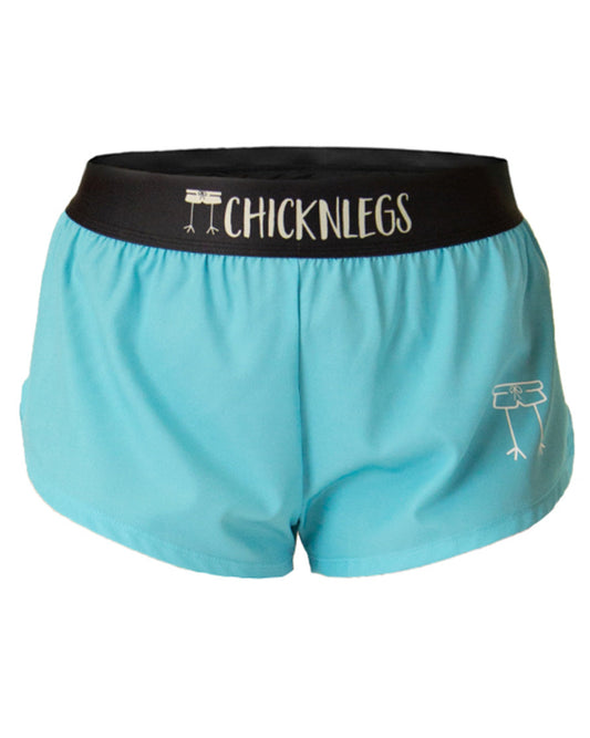 Women's Sky Blue 1.5" Split Shorts
