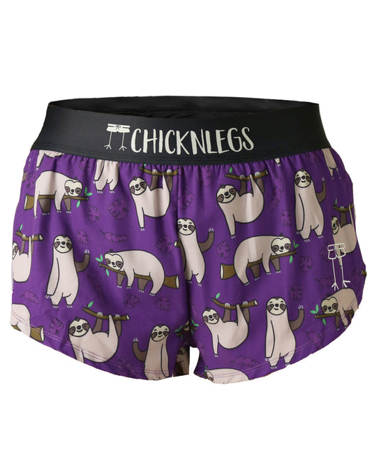 Women's Sloths 1.5" Split Shorts
