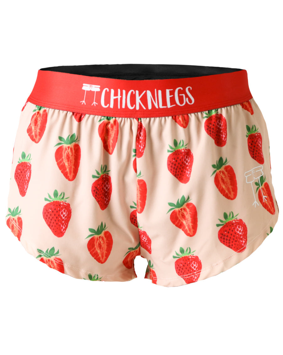 Women's Strawberry Szn 1.5" Split Shorts