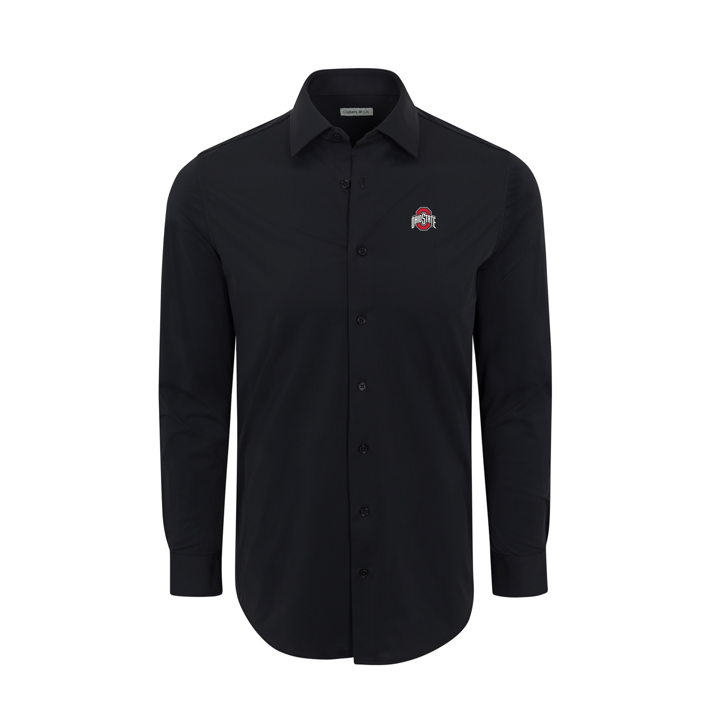 Ohio State Apex Performance Dress Shirt Black