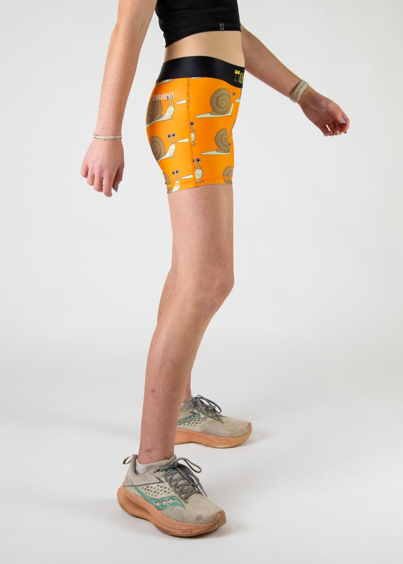 Women's Snail's Pace 3" Race Compression Shorts