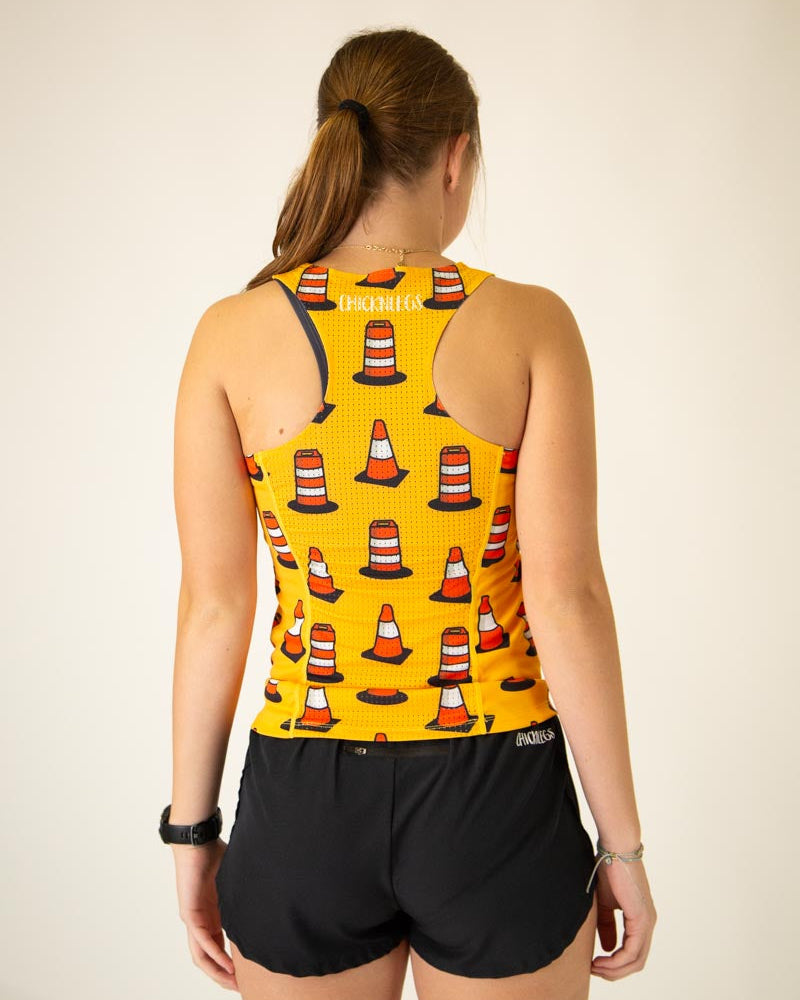 Women's Traffic Cones Performance Singlet